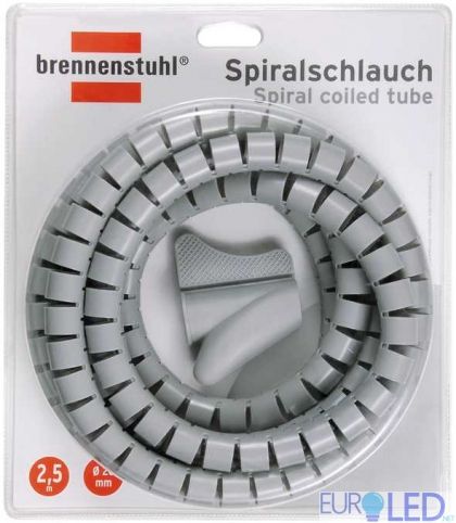 Прорязана тръба Brennenstuhl Spiral Tube ф20 L=2.5m 