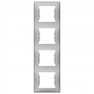 Декоративна рамка 4 елемента вертикална алуминий