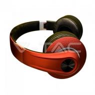 Bluetooth Слушалки Регулируеми 500mAh Червени 