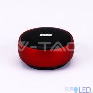Преносима Bluetooth Колона Micro USB 800mah Червена