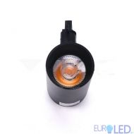 18W LED Прожектор Релсов Монтаж SAMSUNG CHIP Черен 3000K