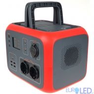 Хибриден инвертор с акумулатор PowerOak AC50, червен