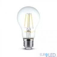 LED Крушка - 8W Filament E27 A65 Димираща 3000K