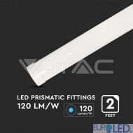 20W LED Линейно Тяло SAMSUNG ЧИП 60cм 4000K 120LM/WATT