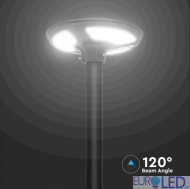 LED Соларно Градинско Тяло 10W Сензор Дистанционно IP65 6500K