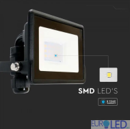 20W LED Прожектор SAMSUNG ЧИП Черно Тяло 4000К