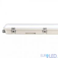 LED Влагозащитено Тяло M-Серия 1200мм 36W 6400K Мат Стоманен Клип 120 lm/W