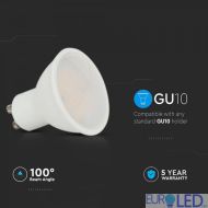 LED Крушка - 2.9W GU10 SMD Пластик 110° 4000K 