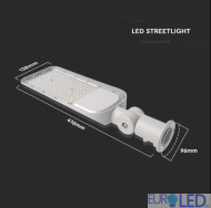 LED Улична Лампа SAMSUNG ЧИП - 50W 6400K 120LM/W