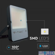 50W LED Прожектор SAMSUNG ЧИП G8 Черно Тяло 6400К 137LM/W