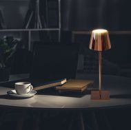 3W LED RECHARGEABLE DESK LAMP(TOUCH DIMMABLE) 4000K ROZE GOLD BODY