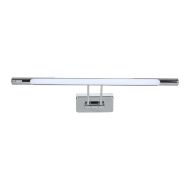 8W LED PICTURE/MIRROR LAMP-CHROME 3000K D:500MM