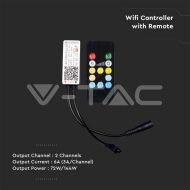 Wifi Контролер + Дистанционно CCT 3в1+RGB 24 Бутона 