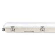 LED Влагозащитени Тяло SAMSUNG ЧИП - 120см 36W Сензор + Стоманен Клип 6400К