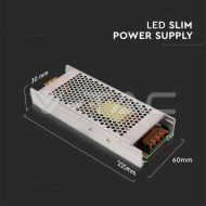LED SLIM Захранване - 250W 24V 10A IP20