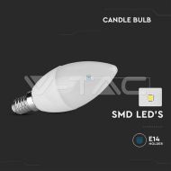 LED Крушка SAMSUNG Чип 4.5W E14 Кендъл 6400K