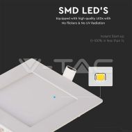 3W LED Premium Панел - Квадрат 3000K         