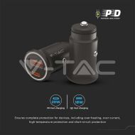Адаптер За Зареждане Запалка QC+PD