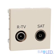 Розетка R-TV/SAT, индивидуална, 2 модула