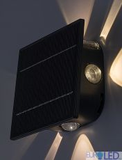  Emmen, външен соларен аплик, LED0,5W, 13x13cm