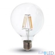 LED Крушка - SAMSUNG ЧИП Filament 6W E27 G125  2700K 