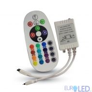 72W INFRARED CONTROLLER WITH REMOTE CONTROL 24 BUTTONS ROUND
