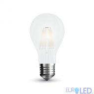 LED Крушка - 7W Filament  E27 A60 A++ Матирано Покритие 4000K