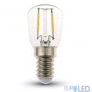 LED Крушка - 2W Filament  E14 ST26 3000K