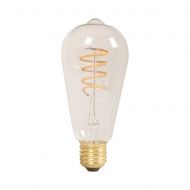 LED Крушка - 4W Filament  E27 ST64 Amber 2200K 
