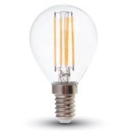 LED Крушка - 4W Filament  E14 P45 4500K 
