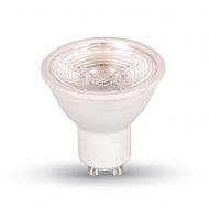 LED Крушка - 7W GU10 Пластик Лупа Димируема 2700K 38°