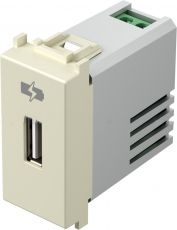 Зарядно USB 5V 1A 1M TEM MODUL Крем