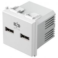 Зарядно USB 5V 1A 2M TEM MODUL Бял